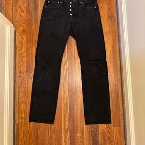 Black Levi’s 501 Original Fit Jeans
